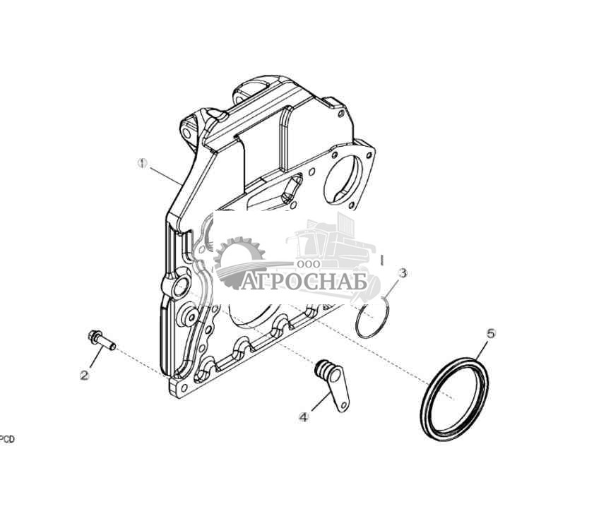 1409 Корпус маховика 